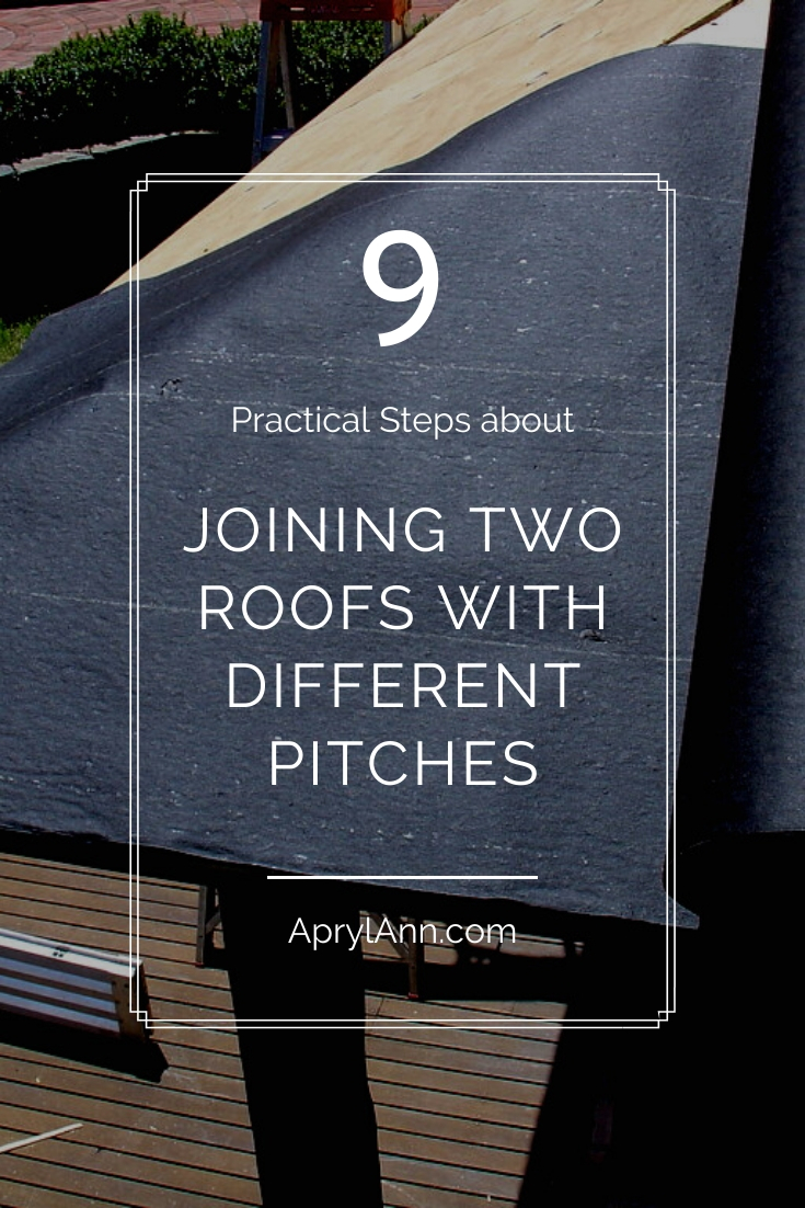 Joining Two Roofs With Different Pitches