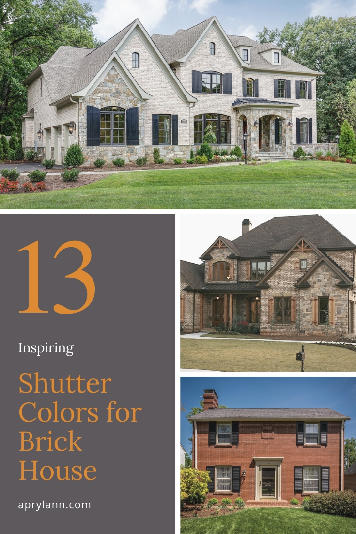 Shutter Colors For Brick House