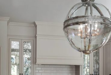 white subway tile and white grout showing a traditional feel in a Victorian kitchen