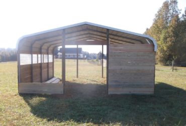 why you should enclose your metal carport with wood?