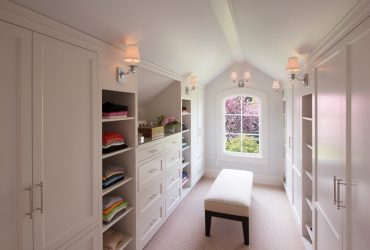 vintage sconces walk-in closet lighting to create a traditional look