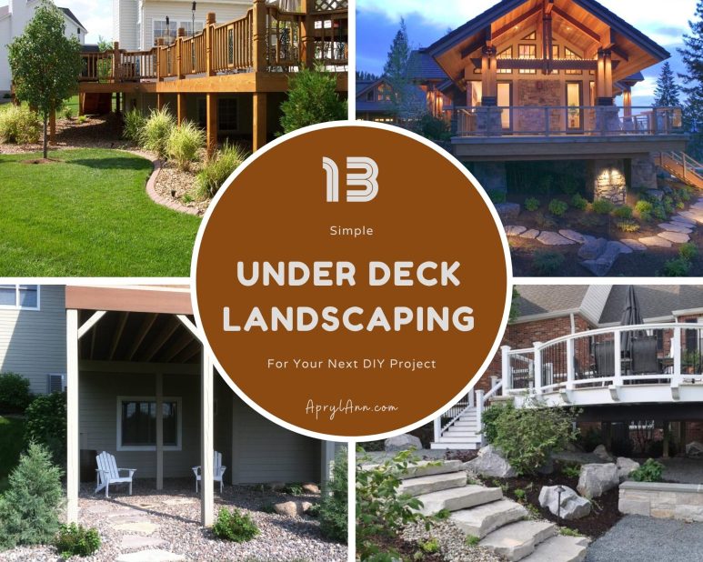 13 Simple Under Deck Landscaping