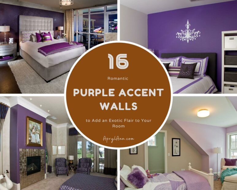 Romantic Purple Accent Wall Romantic Purple Accent Wall