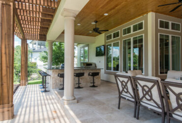 simple patio extension idea using concrete